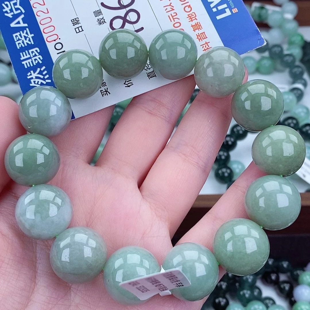 翡翠未镶嵌毛衣链