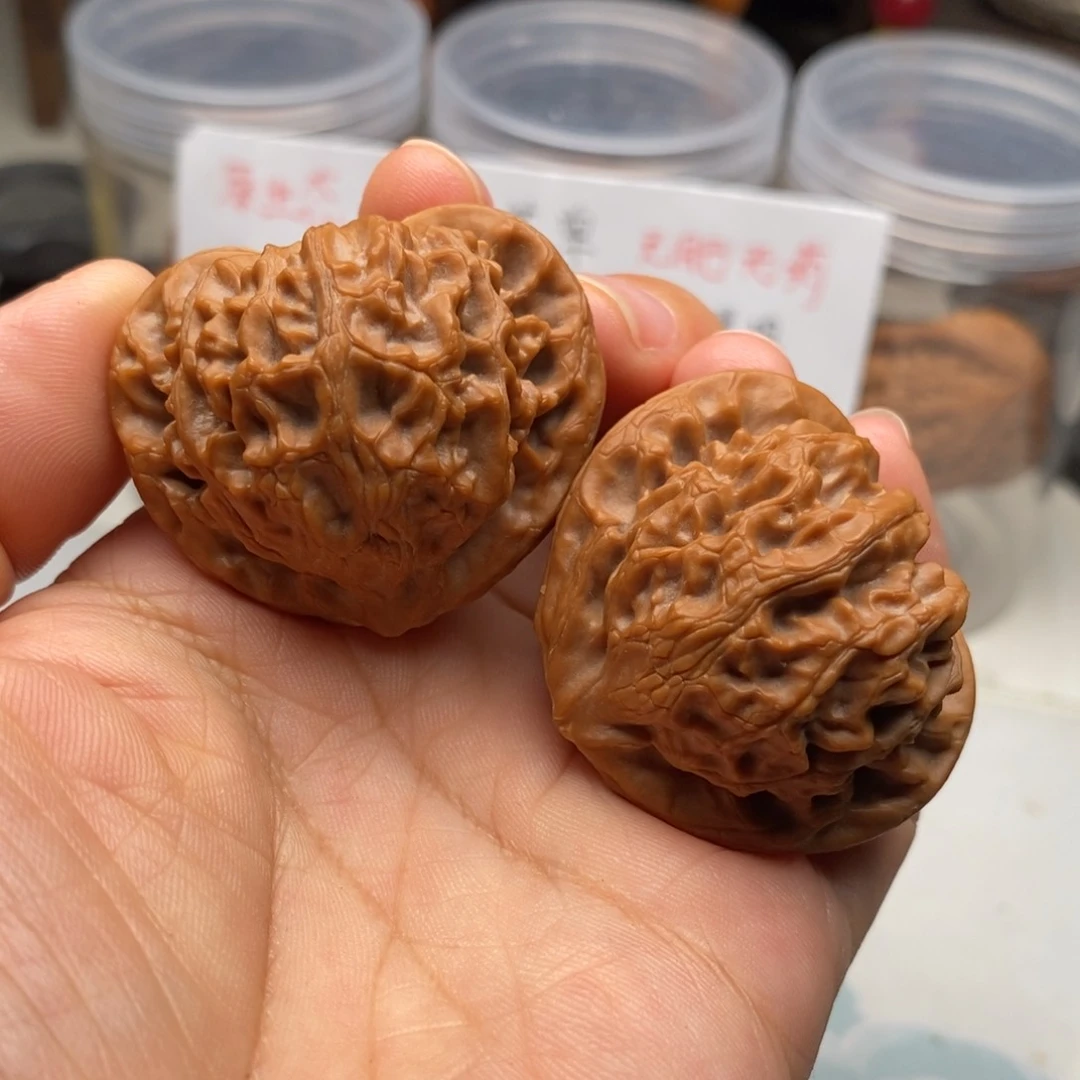 文玩核桃吊坠41宫灯小黄