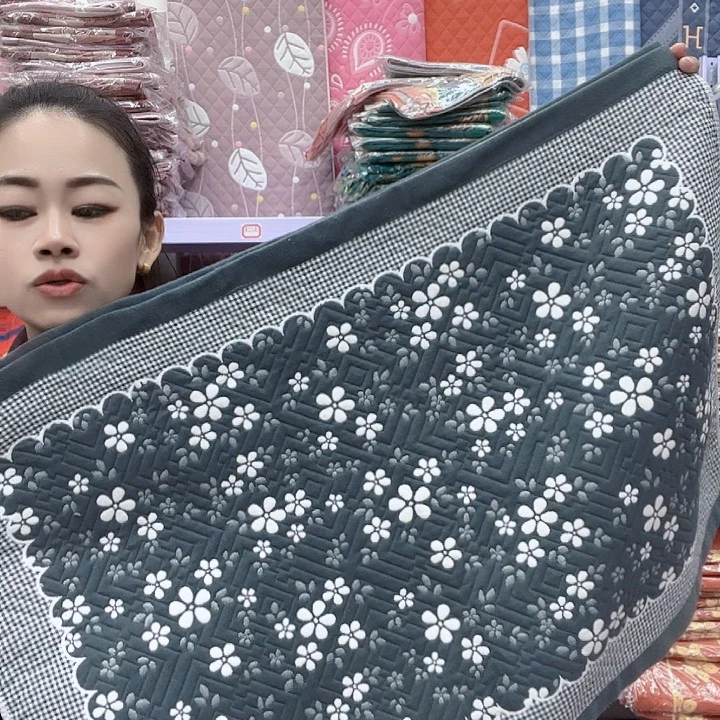 棉灰色雪花纯棉面料