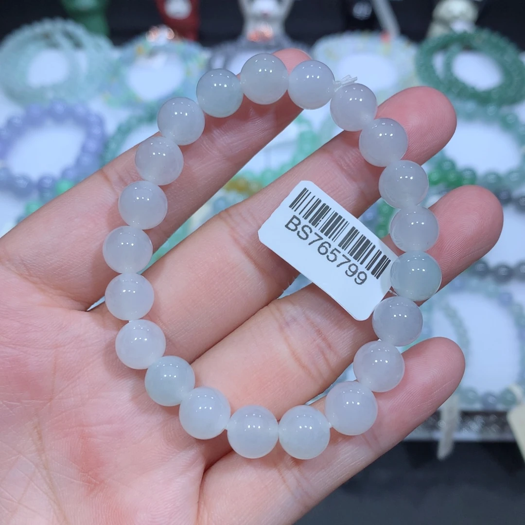 翡翠未镶嵌手串天然