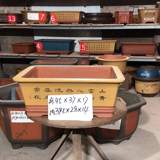 紫砂紫砂花盆包邮