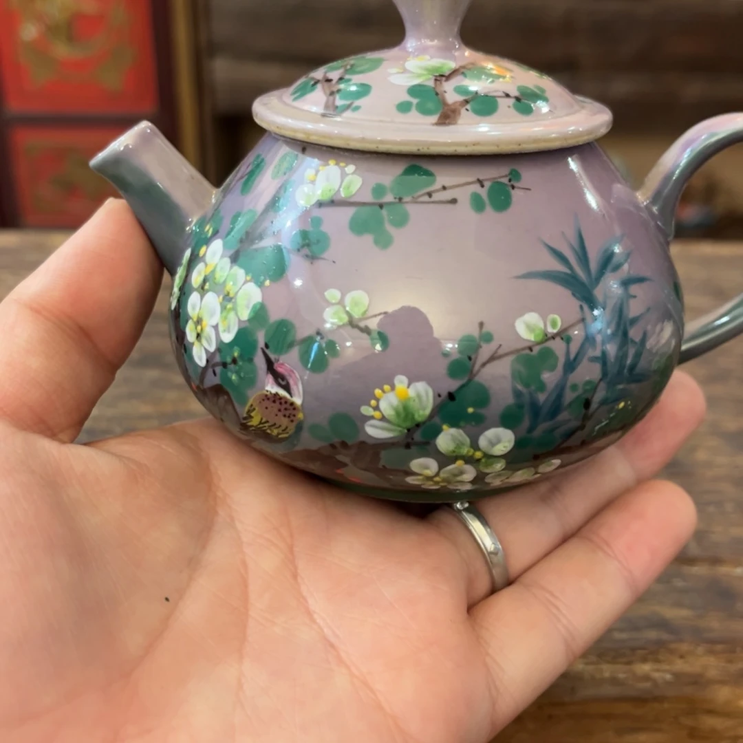 柴烧手工手绘陶瓷