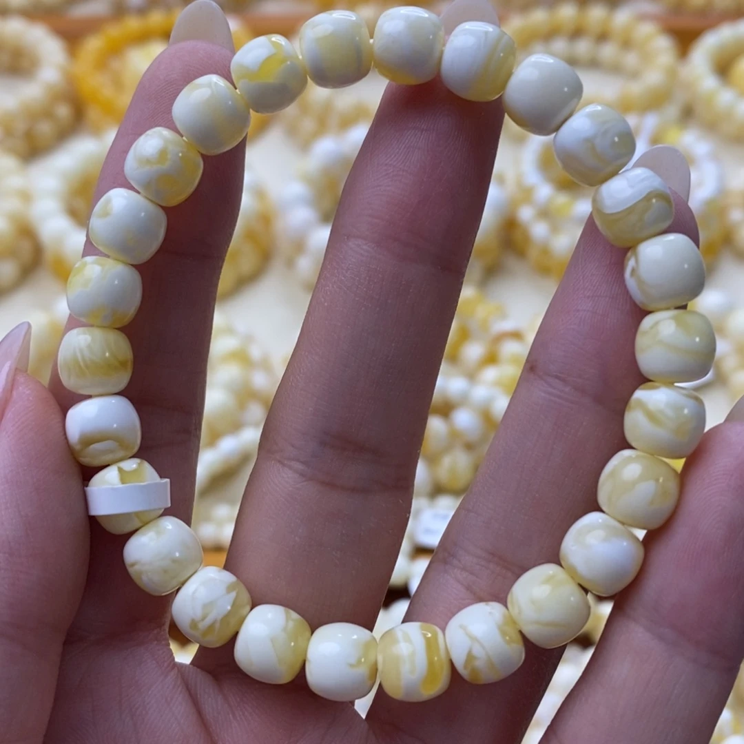 琥珀未镶嵌手串琥珀