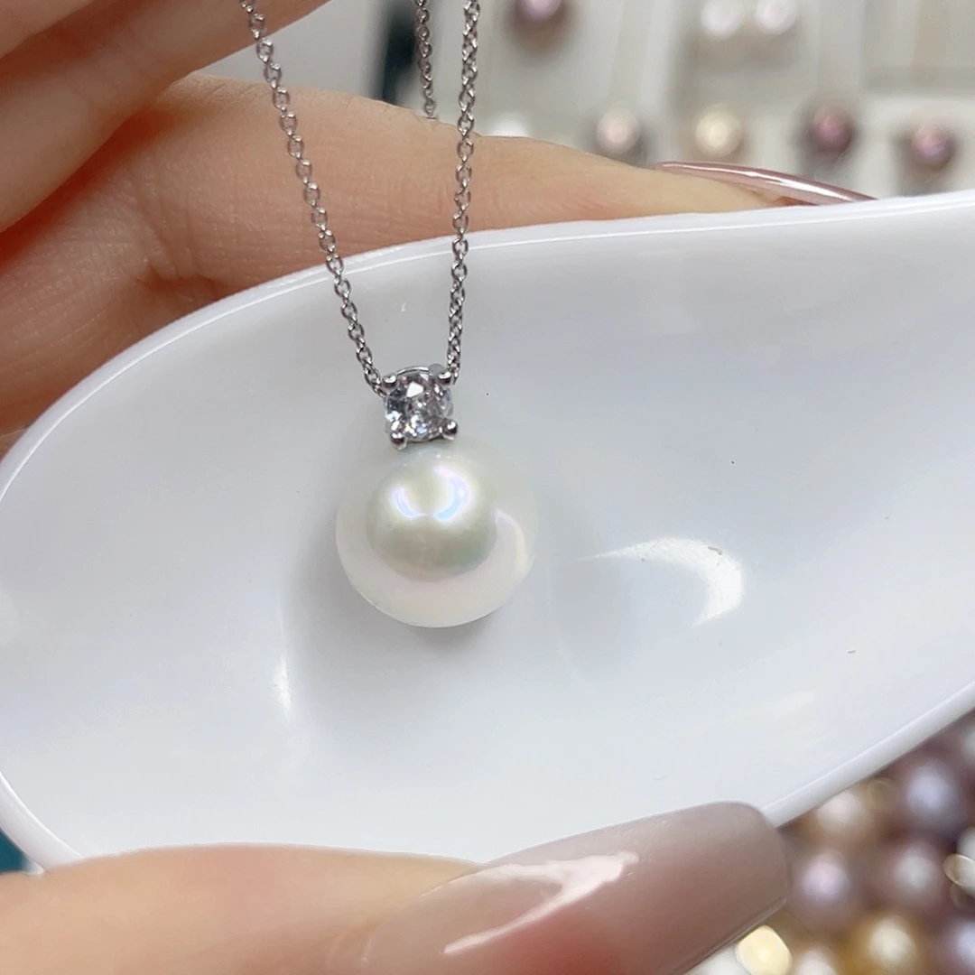 淡水珍珠合金吊坠(赠链)