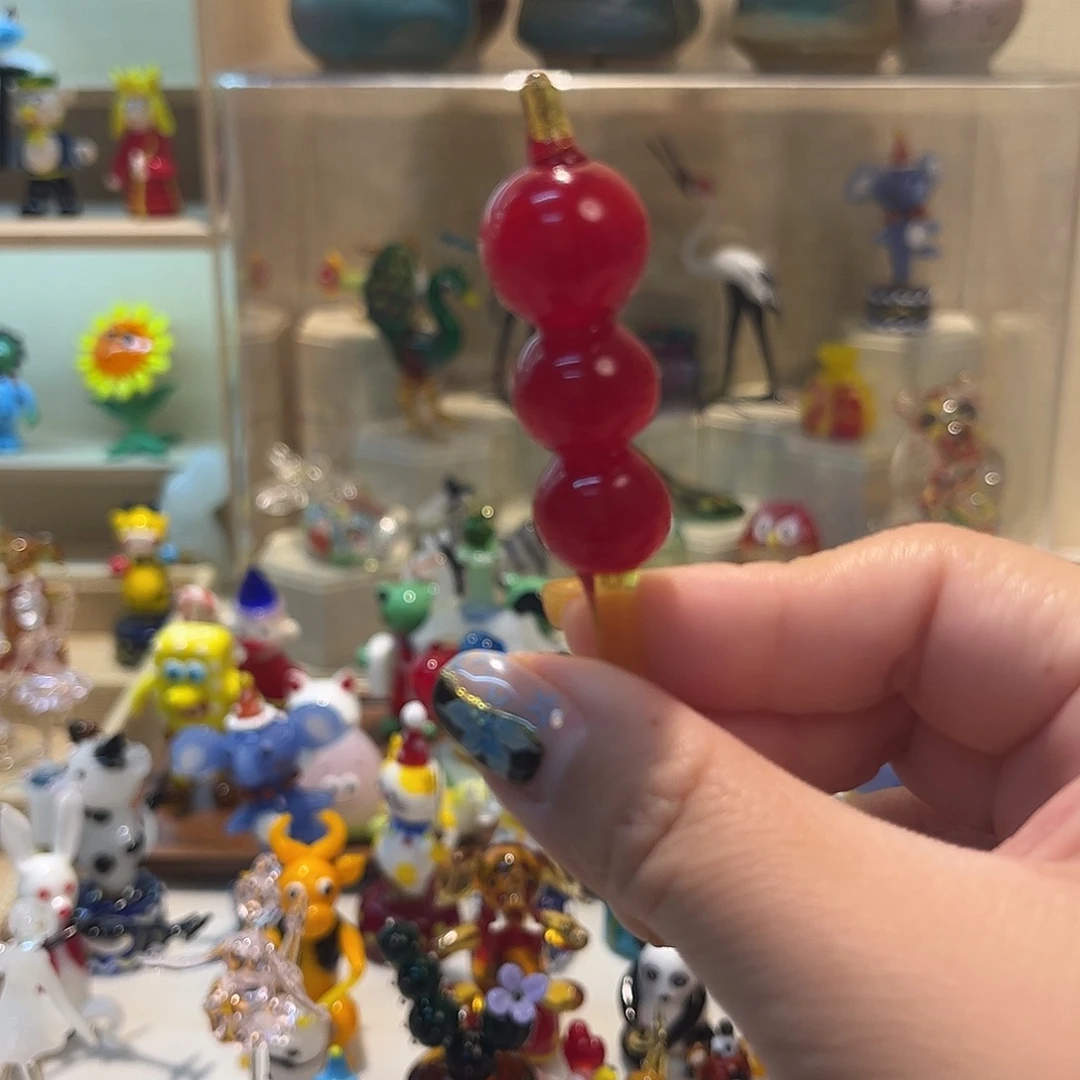 手工艺品琉璃糖葫芦