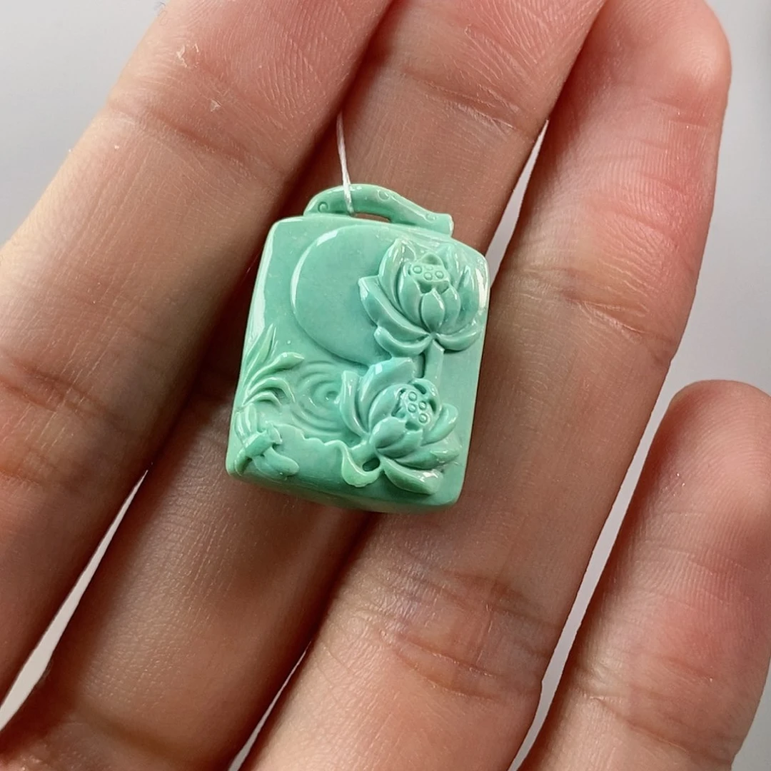 绿松石珠宝奇石未镶嵌