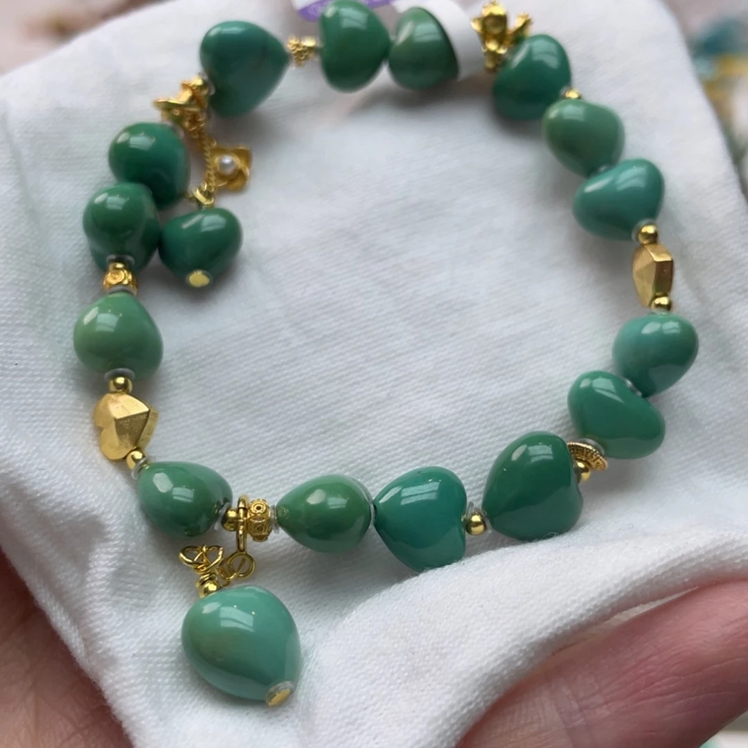 银S925镶嵌绿松石珠宝奇石