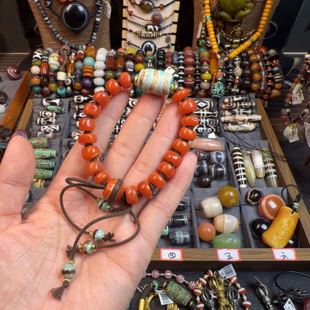 玛瑙/玉髓未镶嵌手链