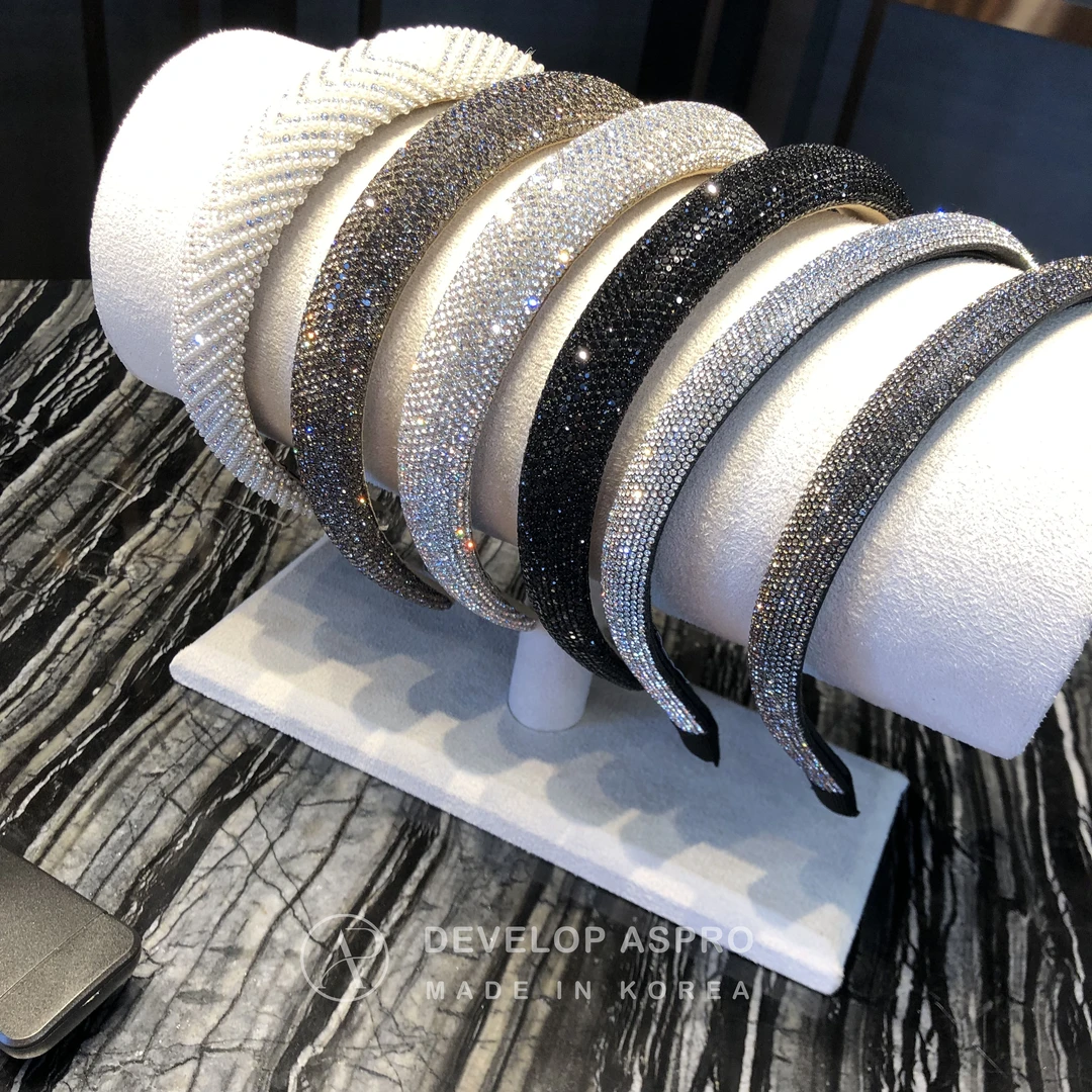 【现货 ASPRO原创设计款】韩国正品韩系上新爆款满钻发箍XP224