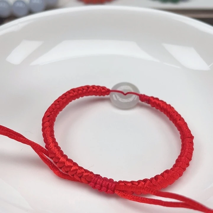 翡翠未镶嵌颈饰翡翠手绳