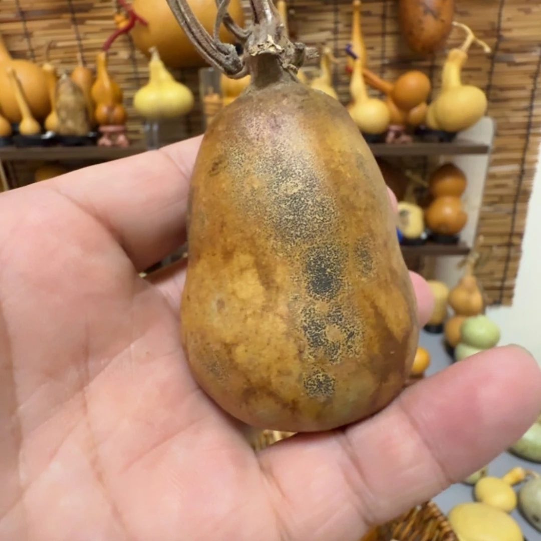安***明花皮莲花头手把葫芦