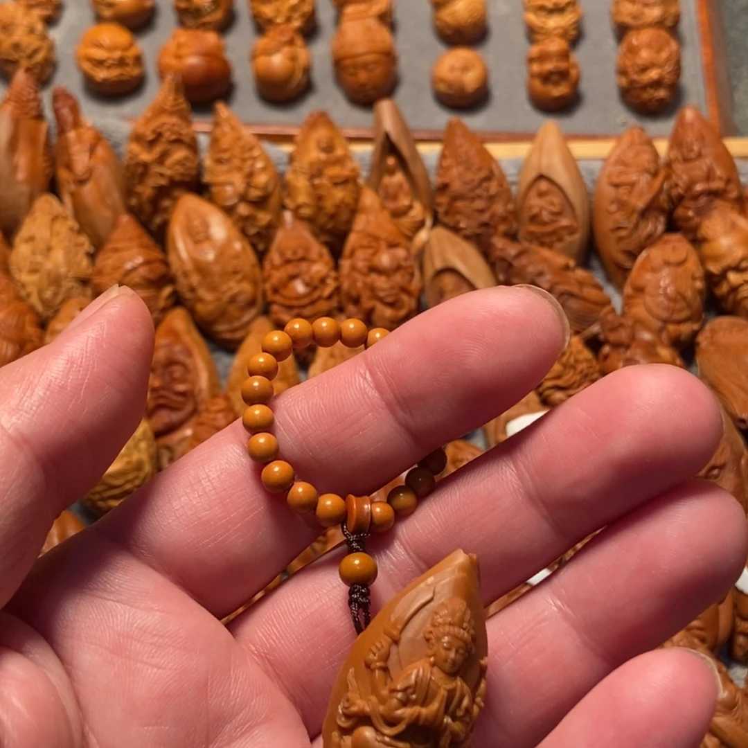 实***6手串/手链橄榄核鼠守护千手