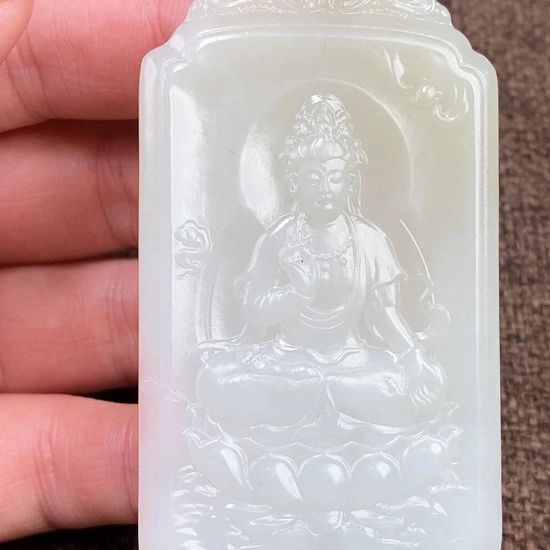 和田玉挂件未镶嵌