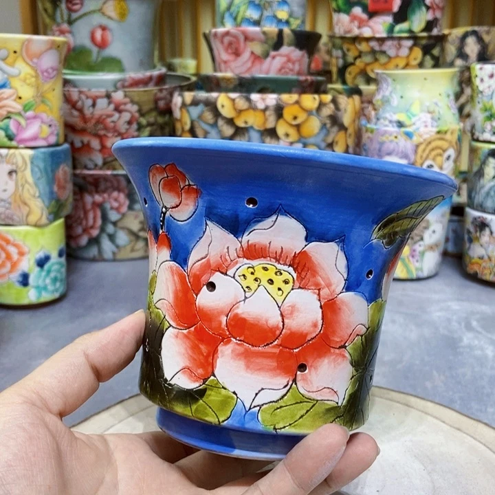 景德镇艺术手绘作品