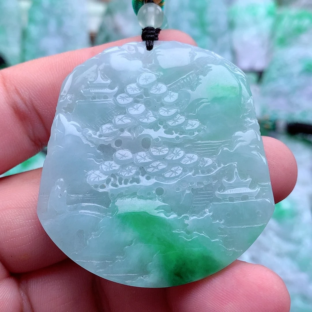 翡翠吊坠(不含链)未镶嵌