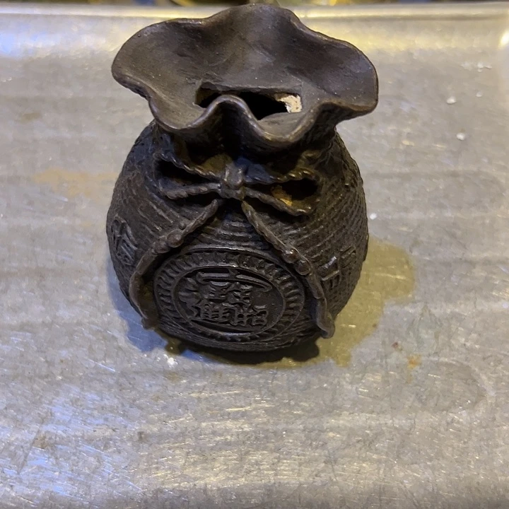 ****变黄铜摆件，文房工艺品摆件