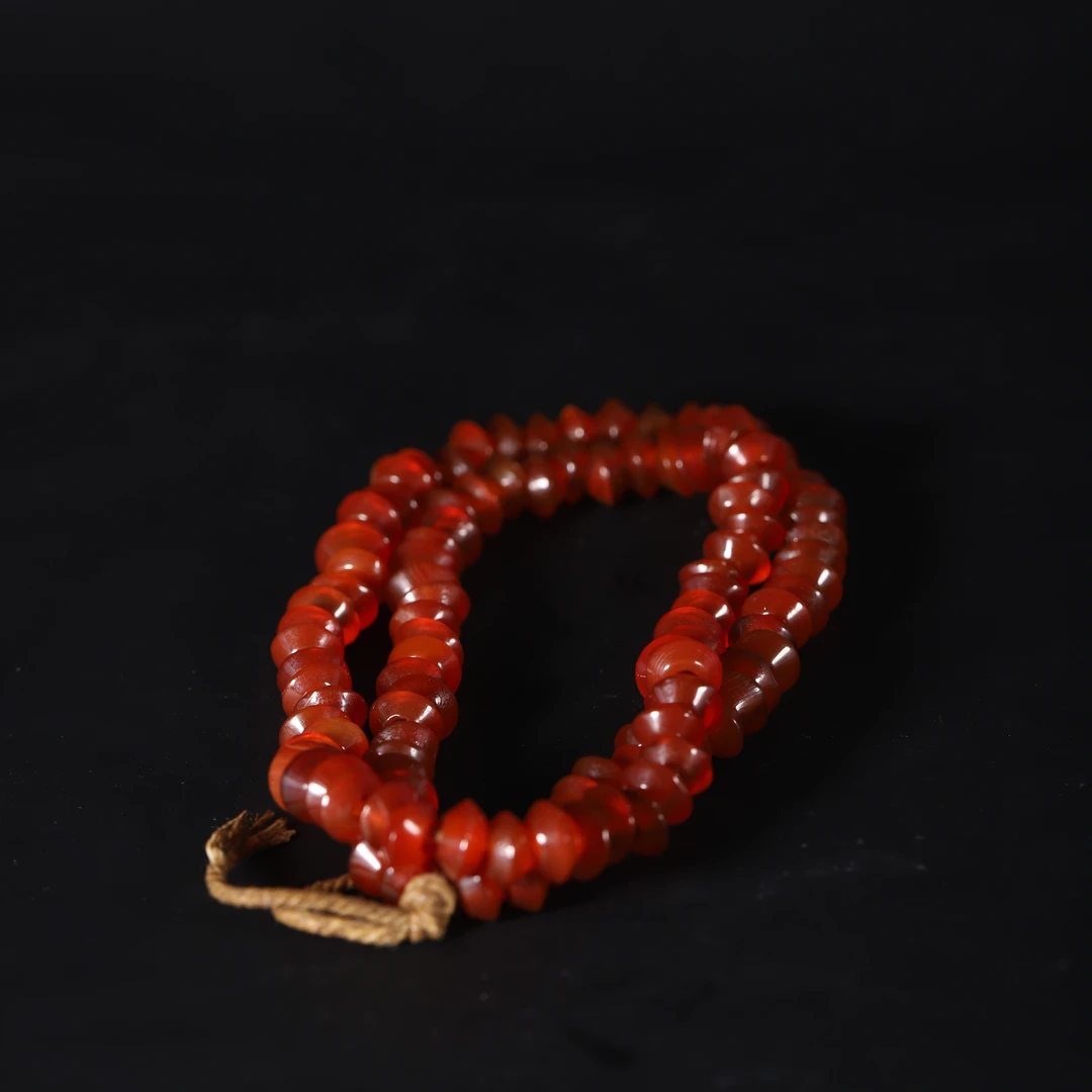 Lot04 清代玛瑙长串