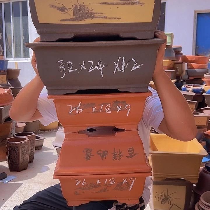 紫砂花盆紫砂花盆