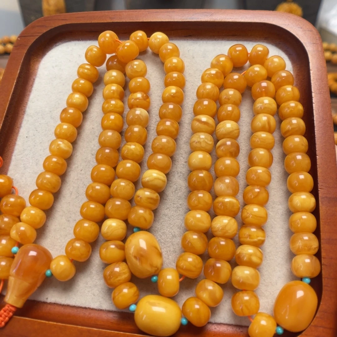 蜜蜡未镶嵌手链蜜蜡