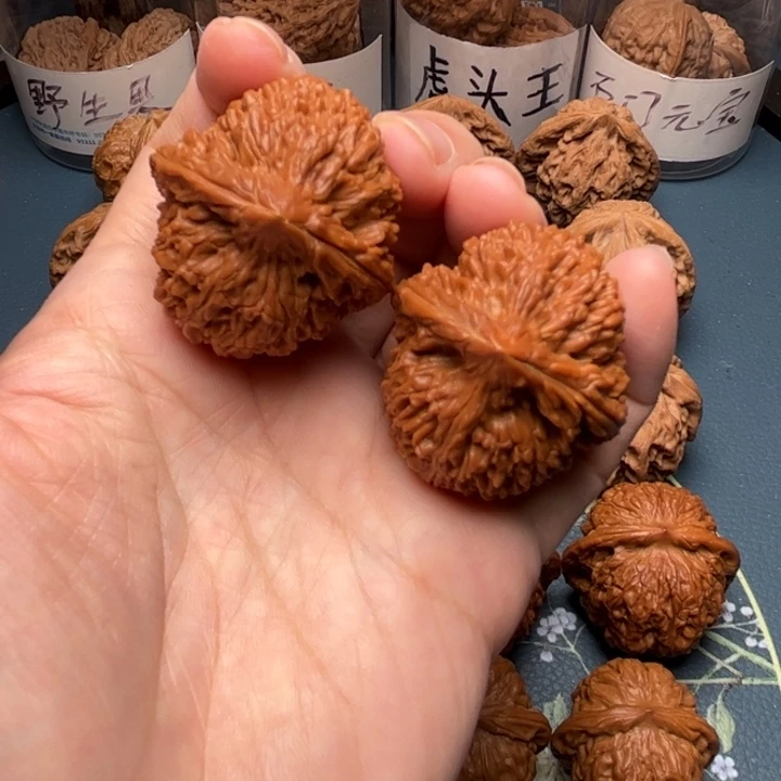 文玩核桃吊坠36蒜头