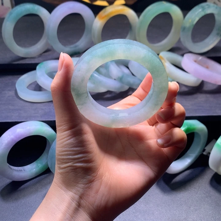 定制翡翠翡翠手镯未镶嵌