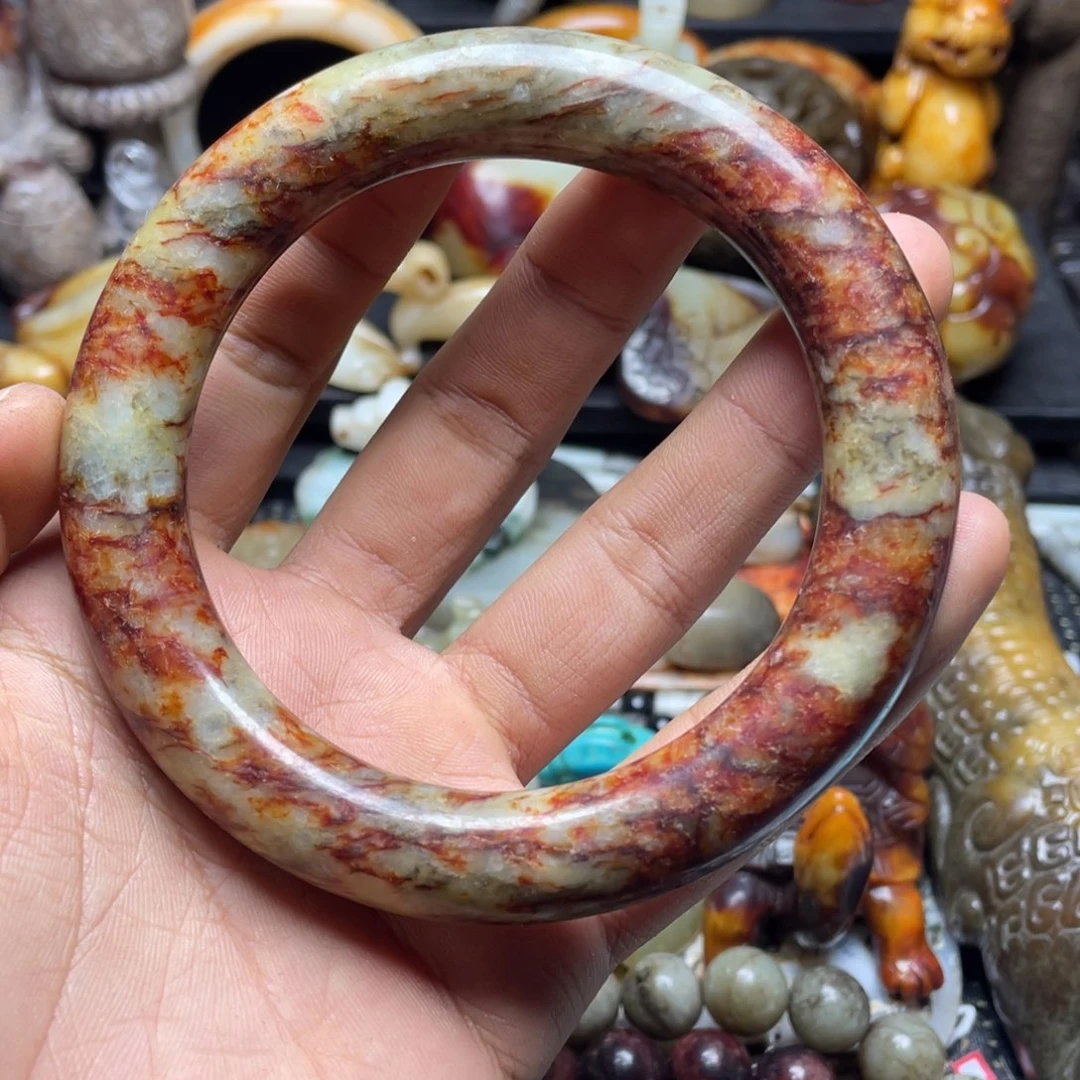 和田玉（糖玉）挂件未镶嵌用****9