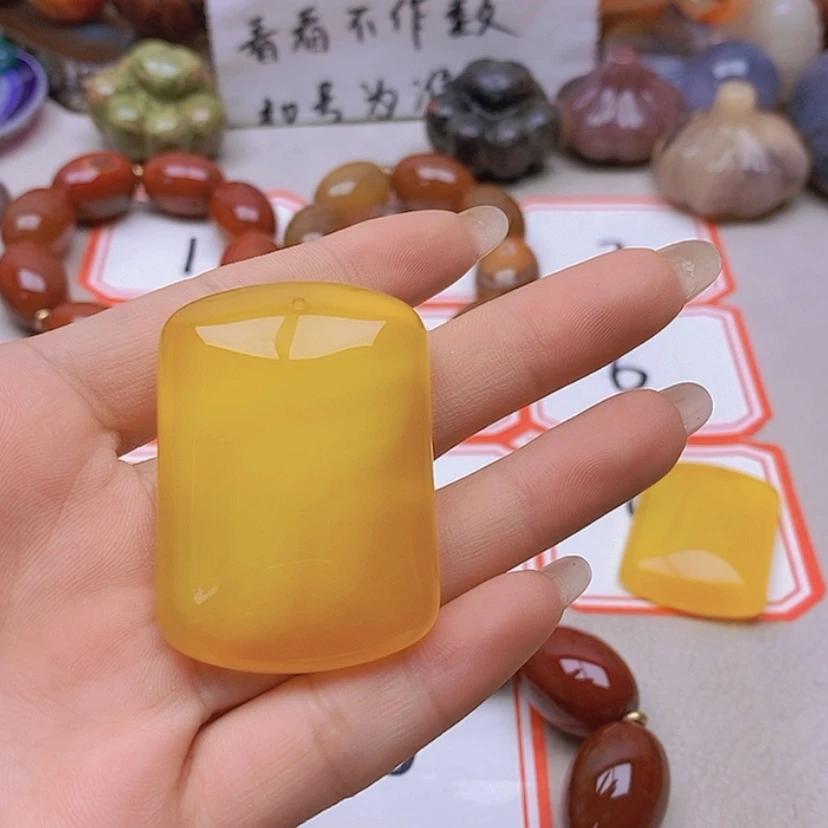 【闪购商品】未镶嵌玛瑙/玉髓珠宝半成品简**福