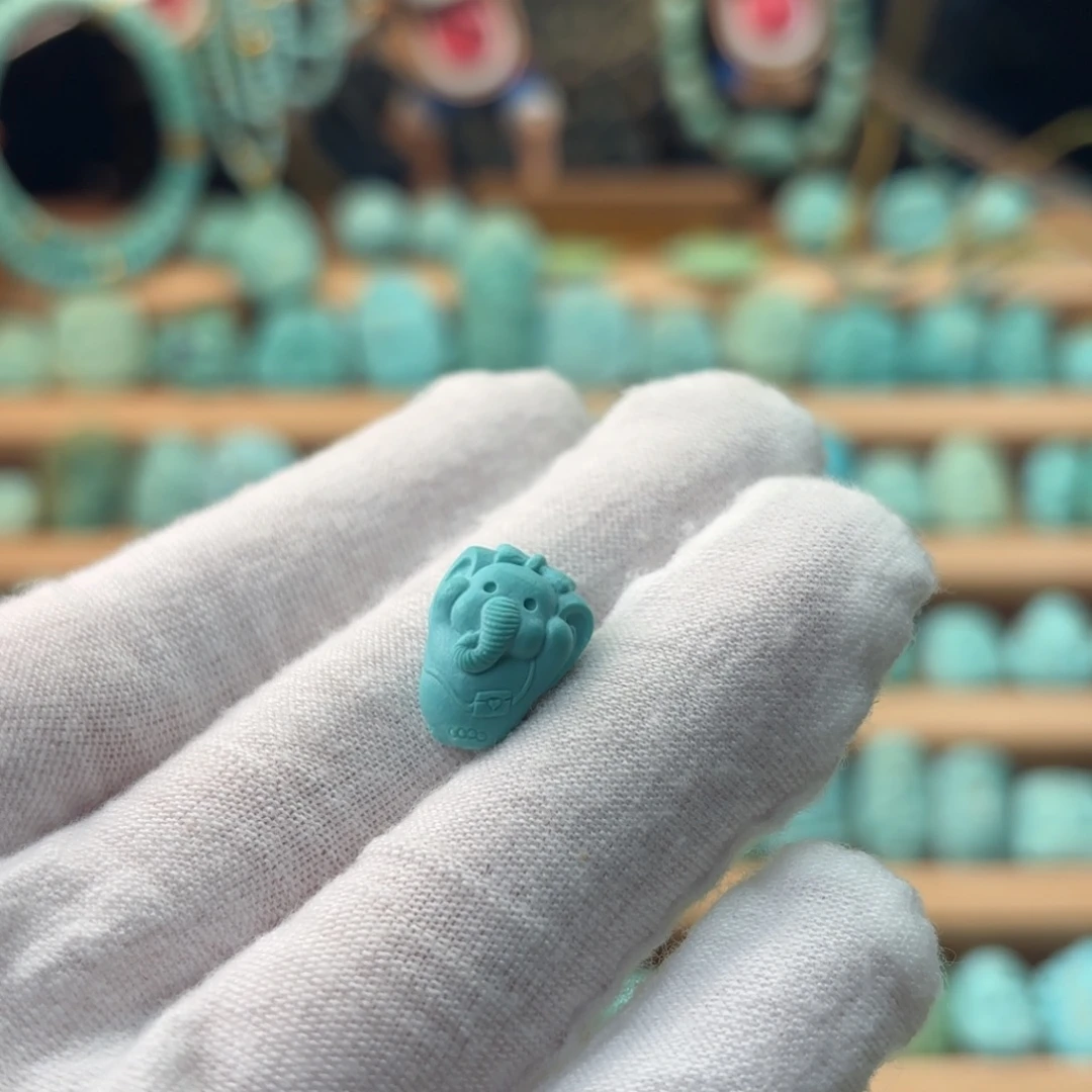 绿松石未镶嵌配饰