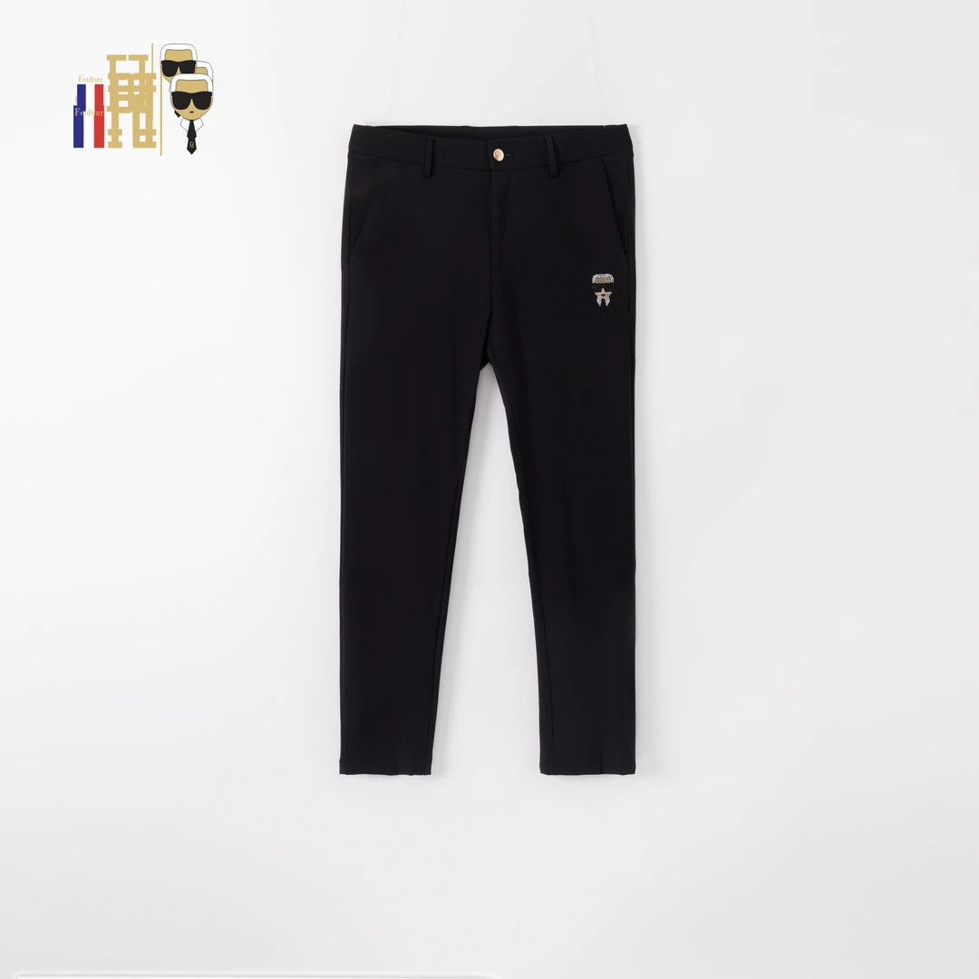 FEIDIMR  059269 西裤美国杜邦氨纶弹力空调裤休闲透气抗皱易打理