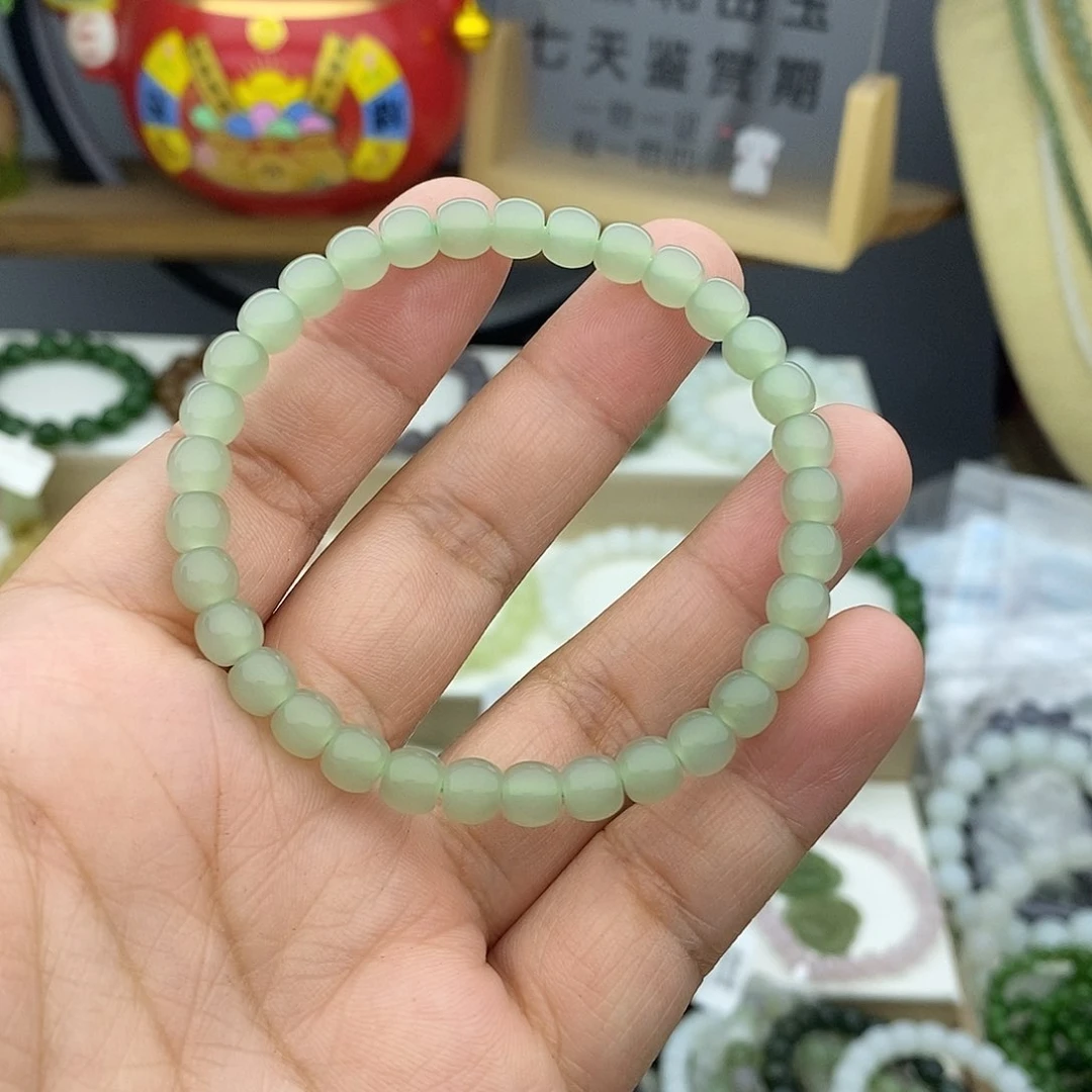 和田玉手链未镶嵌