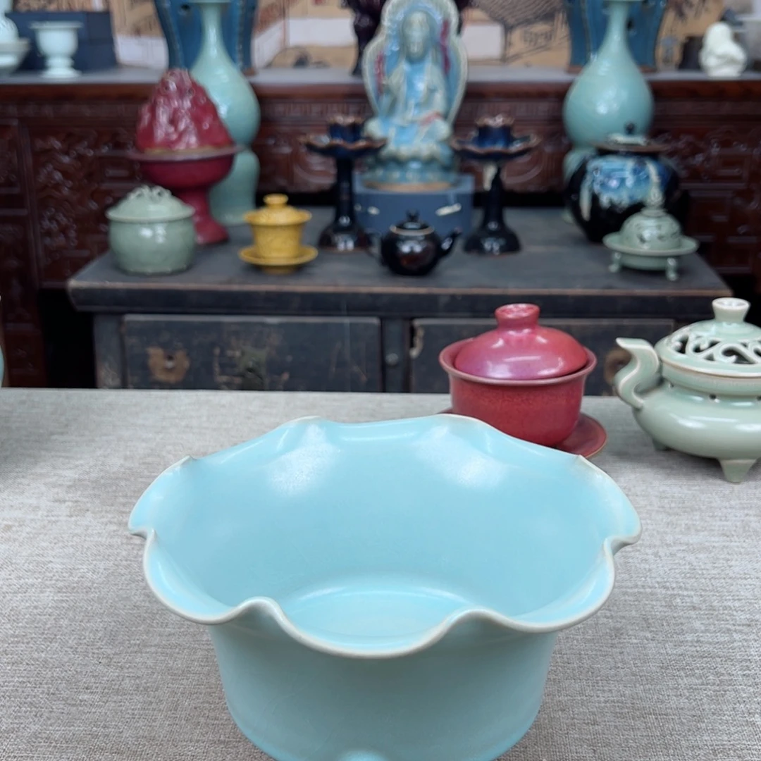 Lao窑瓷直播间陶瓷艺术品正能量