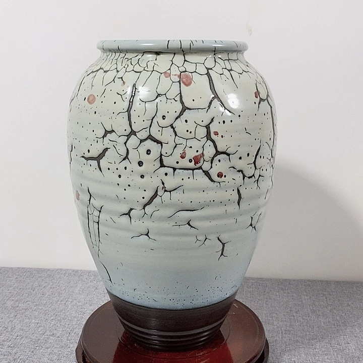 罐钧窑杨根成老师圆满尊