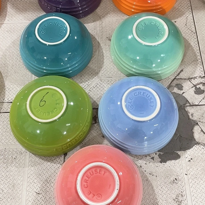 瓷微瑕陶瓷餐具家用 两个六英寸