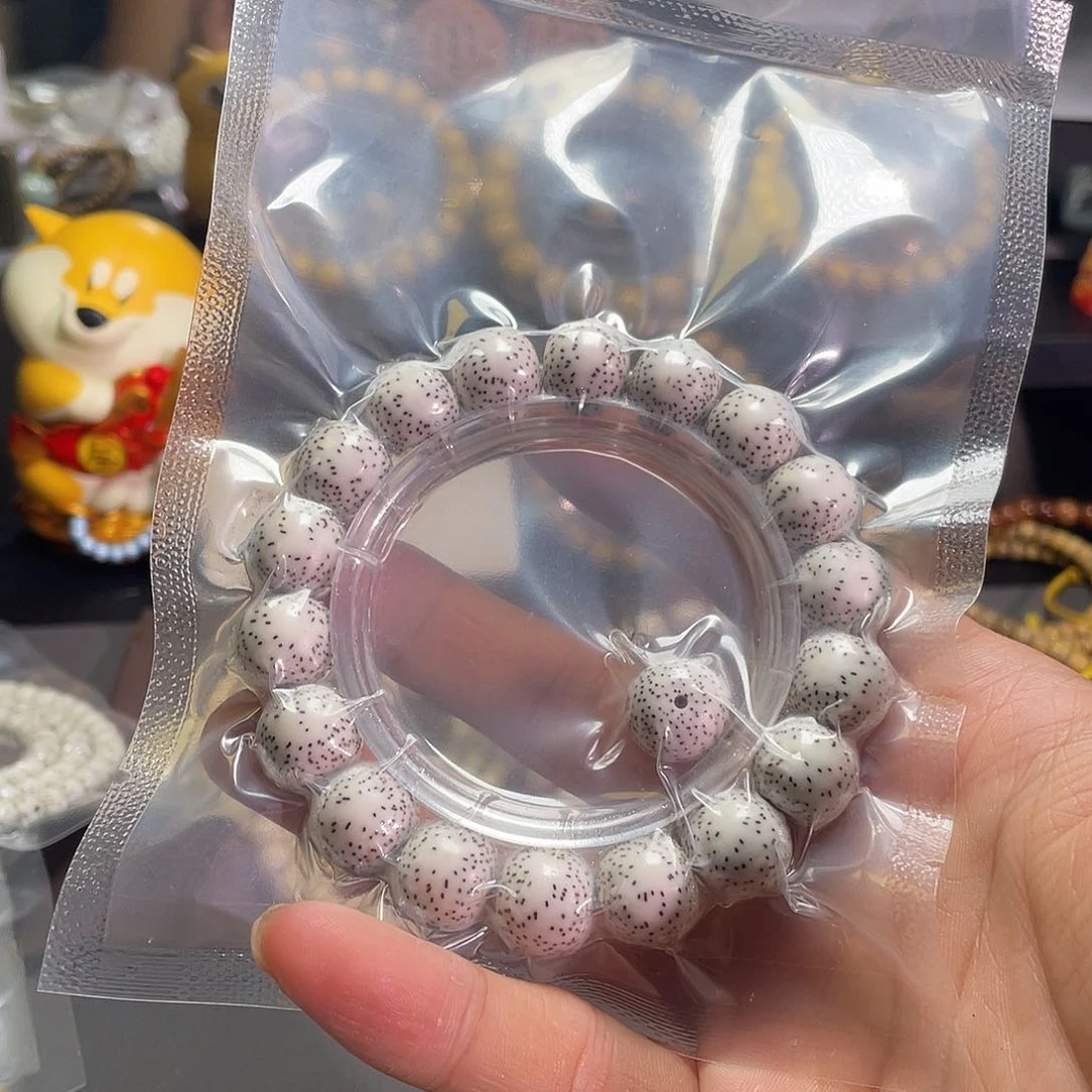 手串星月菩提虎*.原生态星月菩提原白手串13.12
