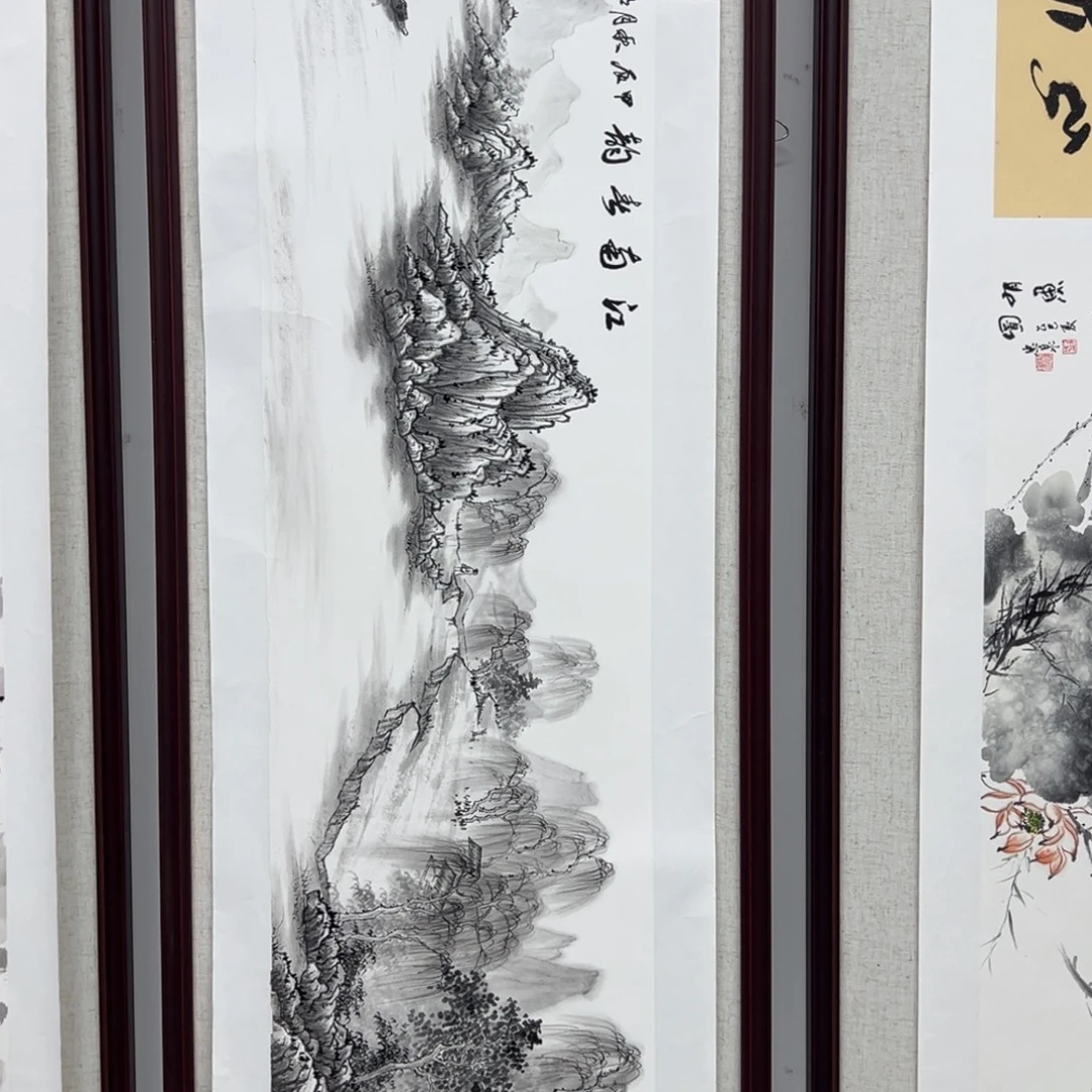 匠***司国画绘画作品多次参加全国