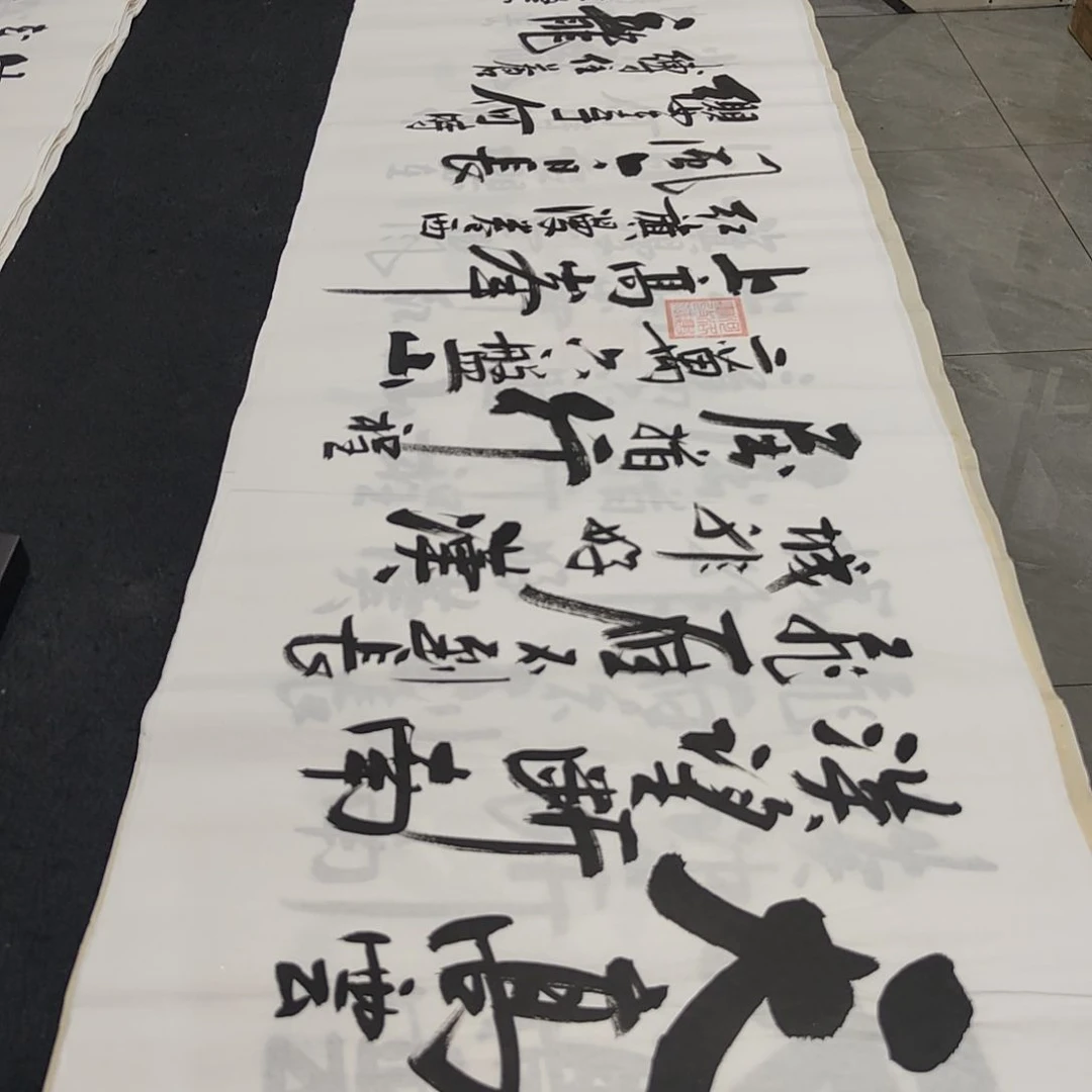 白武坤老师作品一副