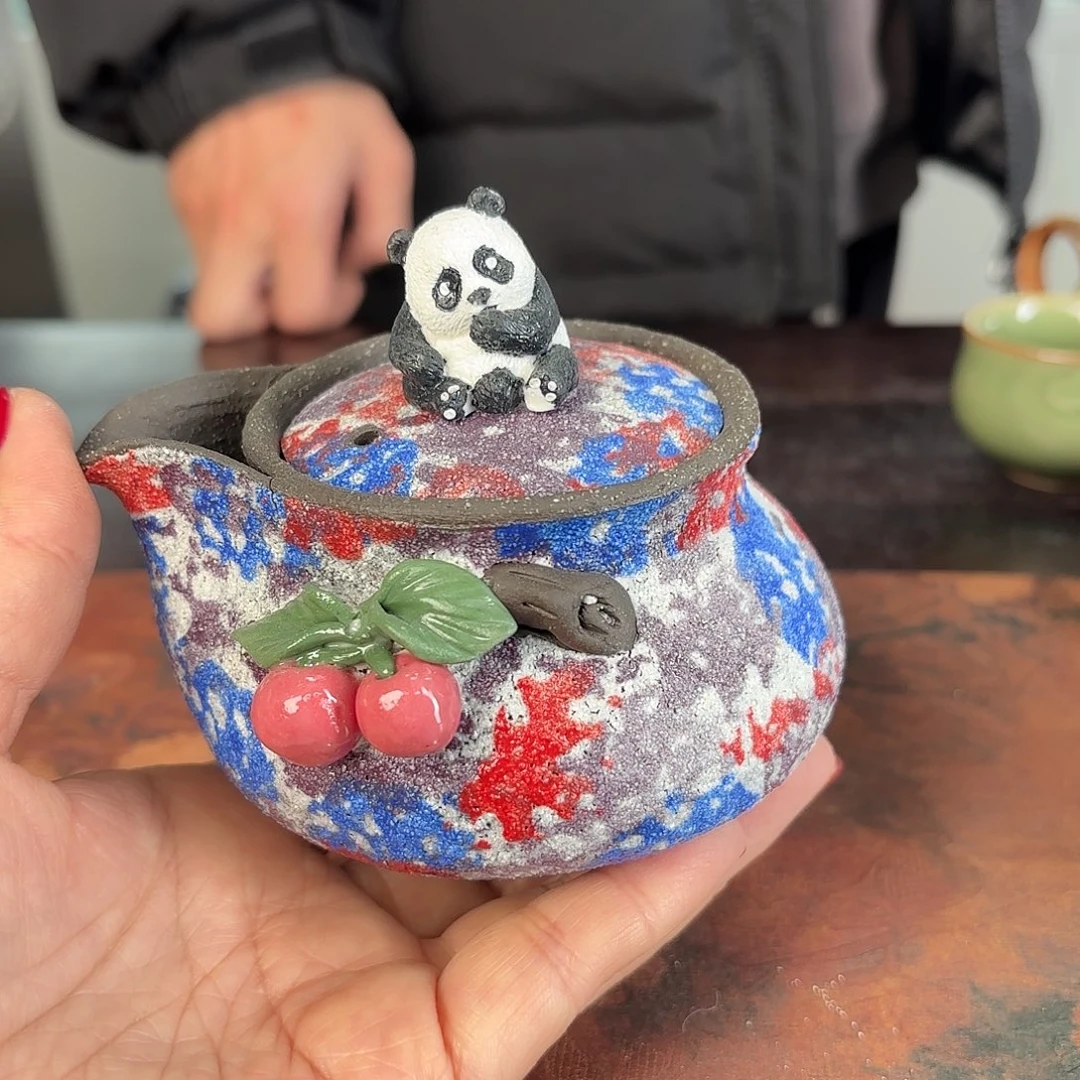 龙泉云间青瓷小米茶器