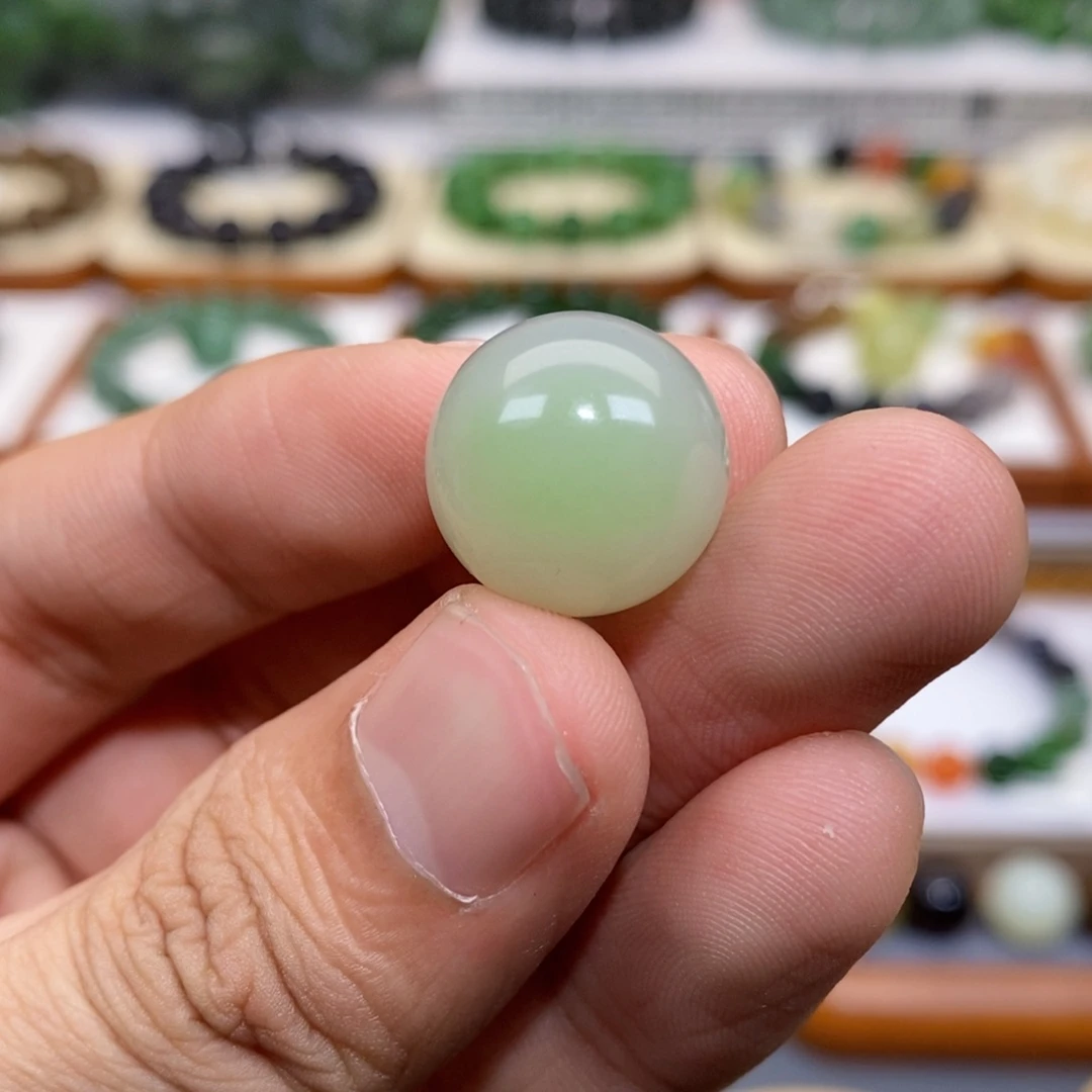 和田玉珠子未镶嵌大*