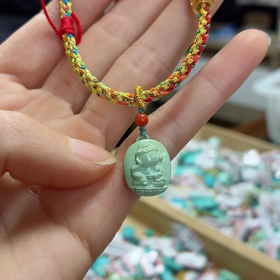 未镶嵌绿松石珠宝奇石