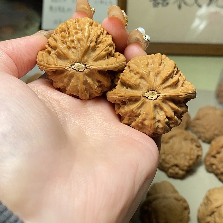 文玩核桃把件42宫灯