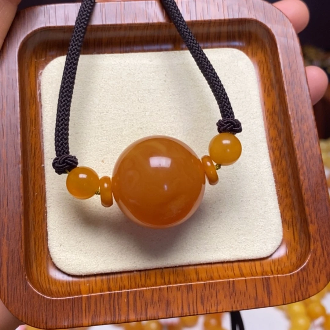 【闪购商品】蜜蜡颈饰未镶嵌项链