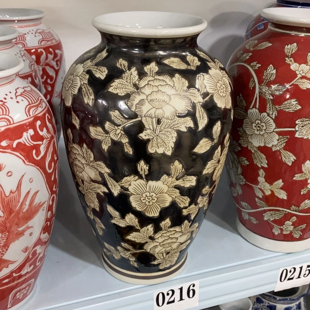 瓶粉**合花瓶摆件花瓶摆件