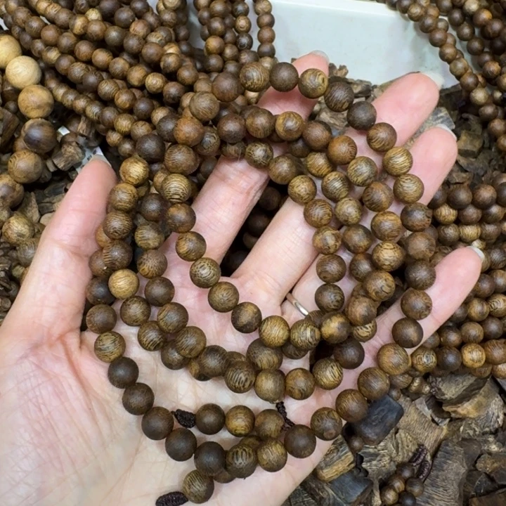 普***明沉香香囊沉香乌身圆叶沉浮