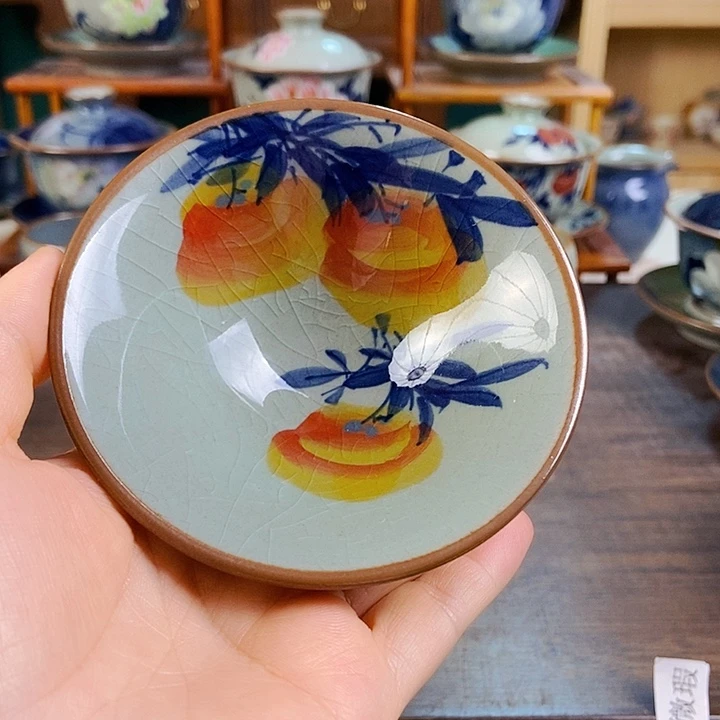 瓷片手工制作工艺精湛等
