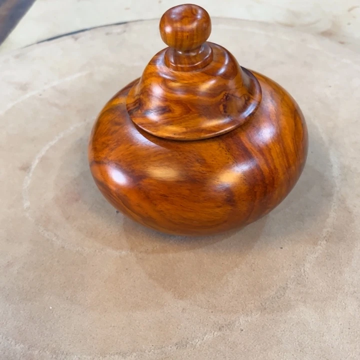 黄花梨/降香黄檀茶叶罐