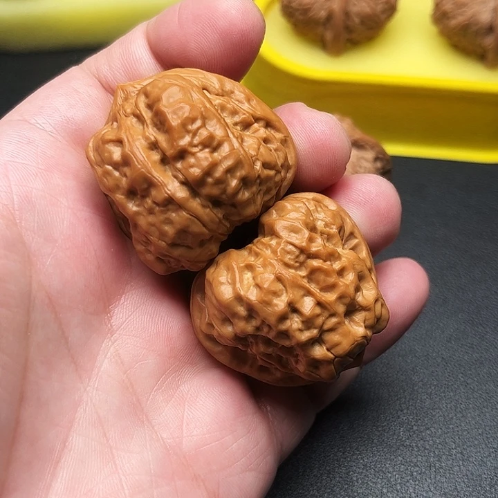 意***卿吊坠文玩核桃40打底蛤蟆头