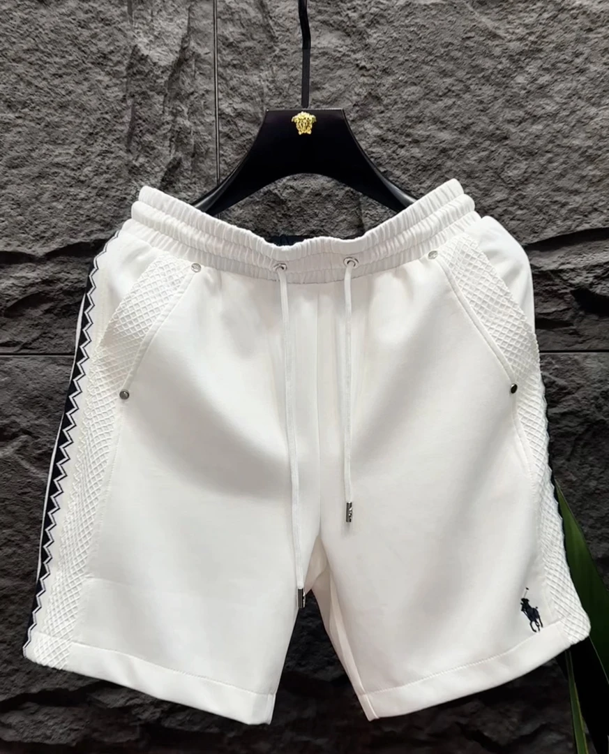 潮牌运动棉质五分裤短裤透气男士五分裤夏季简约