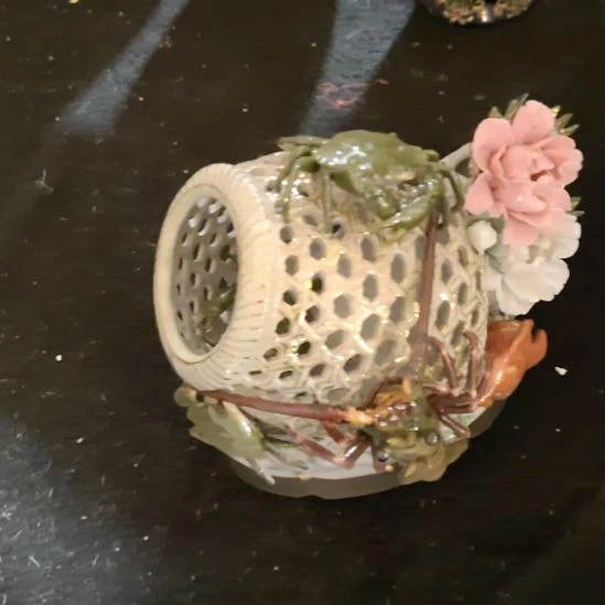 陶瓷蟹篓 出口瓷器老货库存 不退换