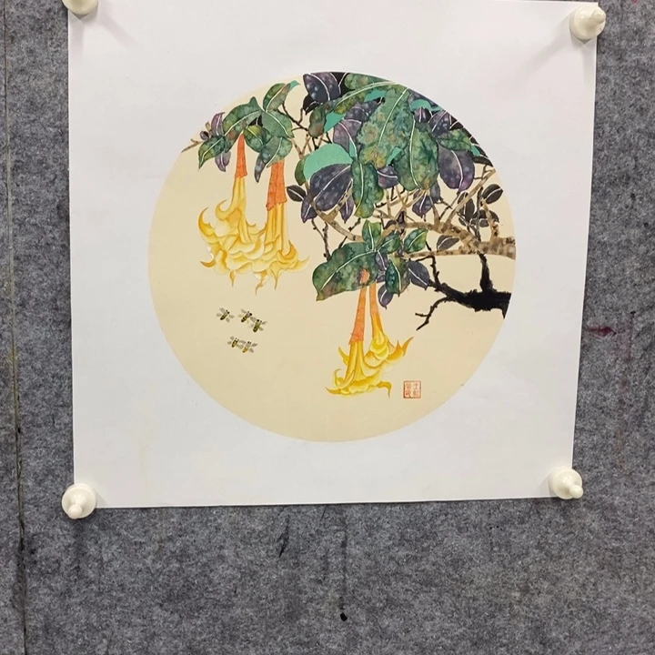 国画亲笔手绘原创