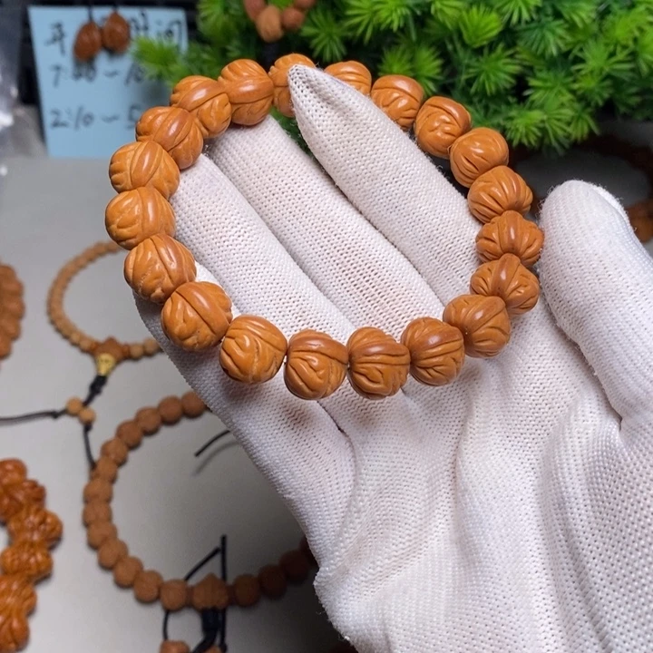 桃核手串金蟾手串